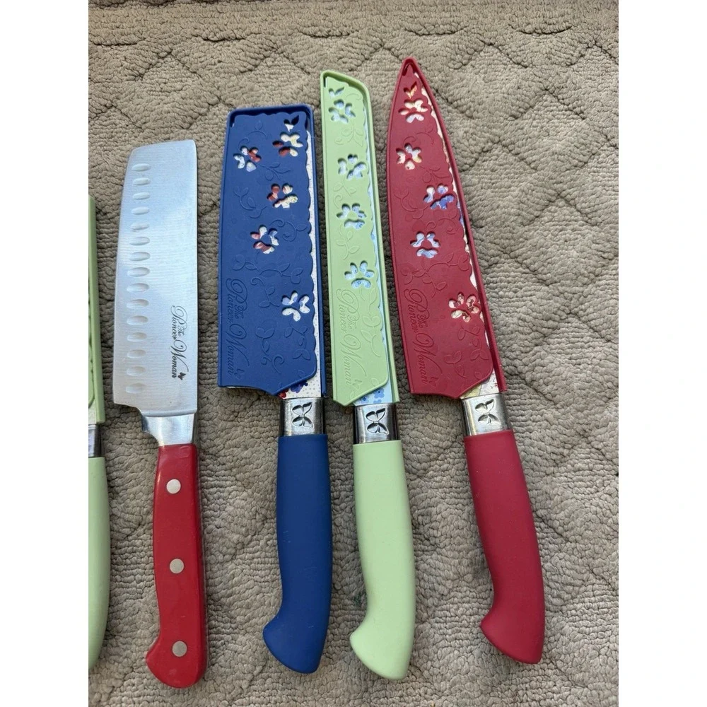 Pioneer Woman Knife Set Of 7